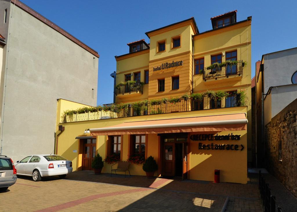 Hotel U Radnice Louny Exterior foto